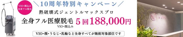 アイエスクリニック新宿ジェントルマックスプロプラン