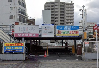 リンリン福山店駐車場