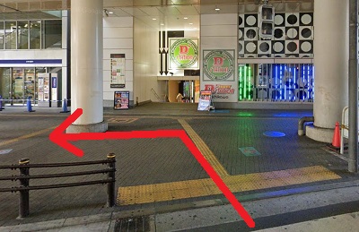 ラココ立川駅前店アクセス①