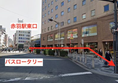 ラココ赤羽店アクセス①