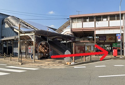 ラココ王寺駅前店アクセス①