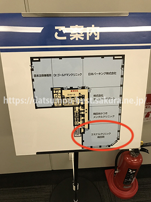 エミナルクリニック梅田院ビル案内