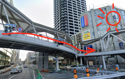 TBC天王寺駅前店アクセス③